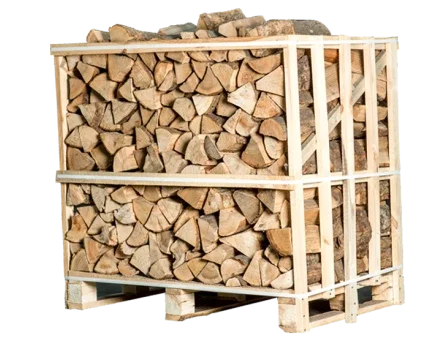 Demi palette – Frêne séché au four – 25cm