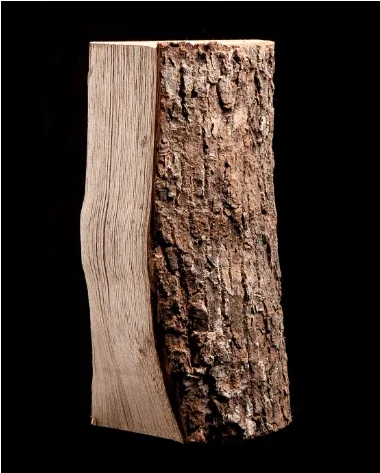 Demi palette – Frêne séché au four – 25cm