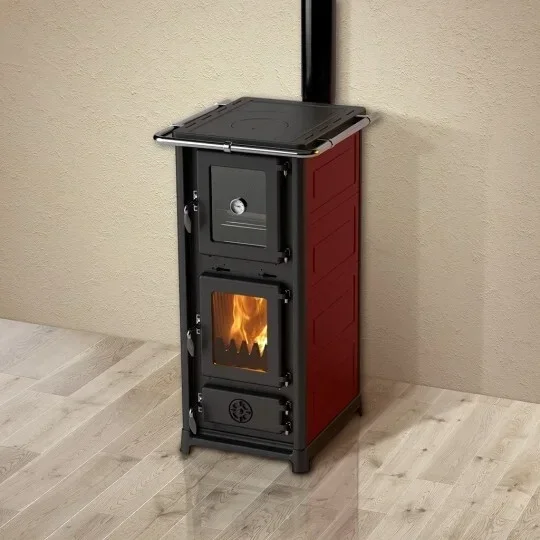 duo3-high Poêle cuisinière à bois Olympia