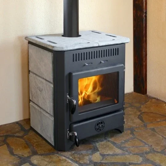 low2-high Poêle à bois bouilleur Thermovulkan 18 kW