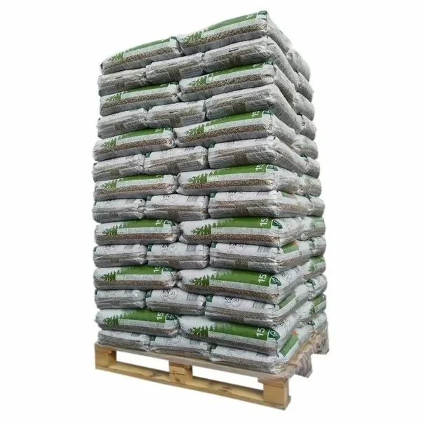 PELLETS PYRÉNÉES BOIS ENERGIES - PALETTE DE 65 SACS DE 15 KG
